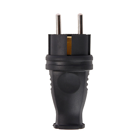 Вилка прямая КАУЧУК Smartbuy 2P+PE 16А 230В IP44 (SBE-16-P07-R)   *1/200