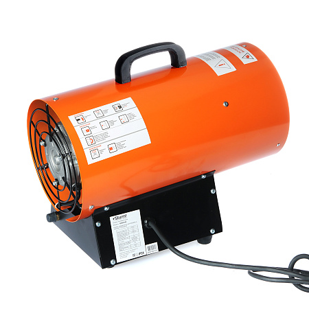 Пушка тепловая газовая 10кВт 330м3/ч S-120м2 пьезоподжиг GH91101 Sturm *1