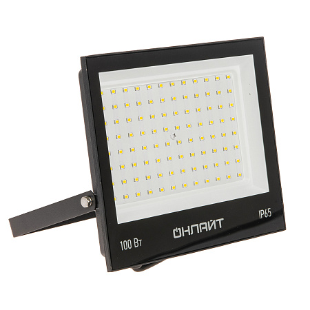 Прожектор светодиодный 100Вт 4,0К IP65 холодный Онлайт OFL-100-4K-BL-IP65-LED 61947 *1/10