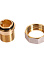 Кран шаровый 1/2" (Ø15) М/П бабочка с американкой СТМ (СТАНДАРТ) CWAFM012 (аналог ЗФ782) *1/20/120