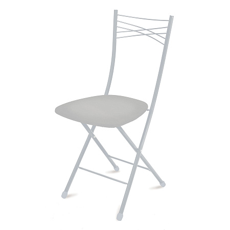 Стул складной"Ника 1" 325x833xh127 с мягк.сид.,металл.каркас-труба d20мм Цвета:"микс"ССН1(Ижевск) *2