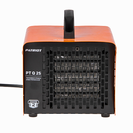Пушка тепловая электрическая  2кВт 120м3/ч S-30м2 керамический квадратная 220В PT-Q 2S PATRIOT *1/6