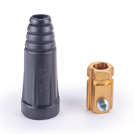 Розетка кабельная 250А сечение кабеля 35/50мм2 (комплект2шт) Varteg (511.0313/СХ0541) FoxWeld *1