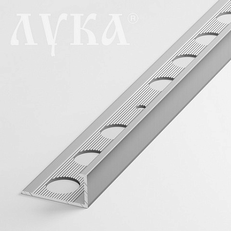 Профиль окантовочный  ПК 01.2700.01л серебро Лука *6/30