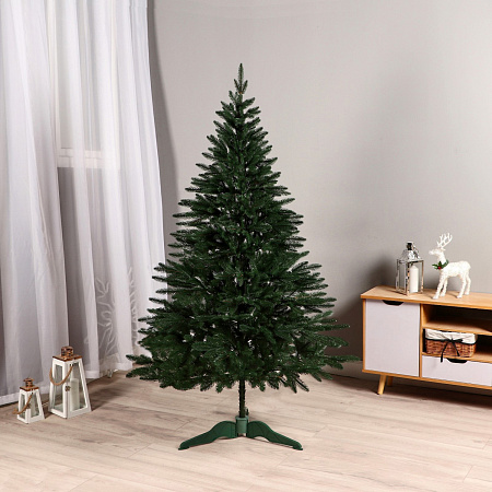 Елка  искусственная пластиковая "Пермская" 1,5м литая *1/12