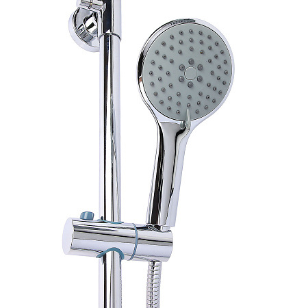 Смеситель д/ванны со стойкой для душа + ручной душ Diadonna  D80335354 *1/4