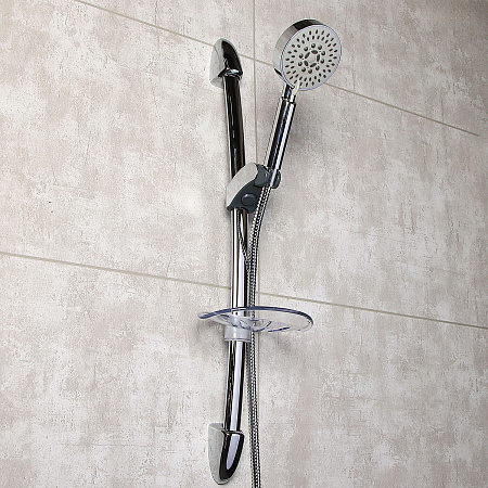 Стойка для душа Accoona G8001 (лейка, шланг, хром) *1/10