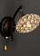 Бра N2281/1W ВК+CH E27 1*40Вт (200*200*130)  VERNER LIGHTING *1
