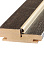 Коробка ПВХ телескопическая КЕДР Венге 80*2050мм с УПЛОТНИТЕЛЕМ BROZEX-WOOD *2