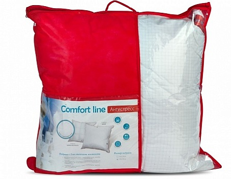 Подушка Антистресс 70*70см 100% полиэстер, сумка Comfort Line/Волшебная ночь *1/8