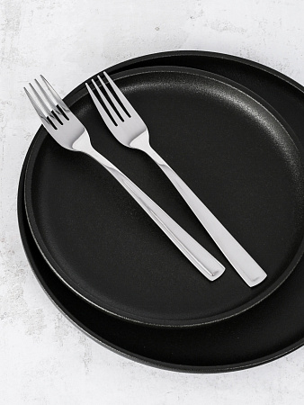 Вилка столовая нерж. "City" КОМПЛЕКТ 2ШТ на подвеске DMC090 "Domenik" *1/12/72