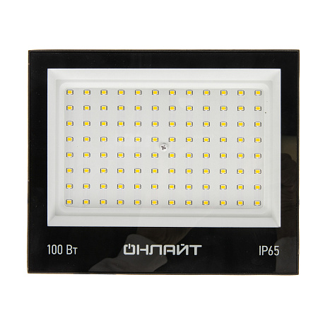 Прожектор светодиодный 100Вт 4,0К IP65 холодный Онлайт OFL-100-4K-BL-IP65-LED 61947 *1/10