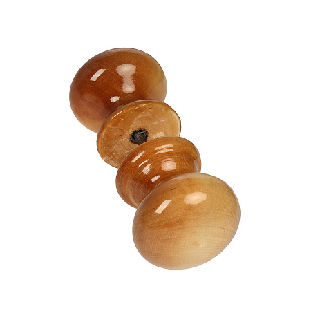 Ручка КНОПКА  дерево кар.береза ГРИБ (Йошкар-Ола) *1/24