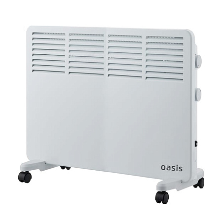 Конвектор 1500Вт Оазис VK-15 тип нагр.элем-ленточный, механ. терм,напол/настен., S обогр.до 20м2 *1