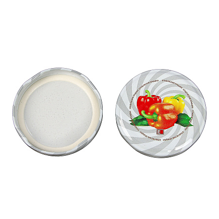 Крышка д/консерв. металл. Винтовая "твист-офф" d-66мм "Карусель" стопка 10шт, литогр(Елабуга)*60