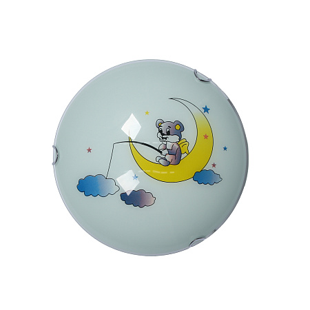 Светильник светодиодный стекло FX3059/12''   LED 12Вт   (h=90, диам 300 ) 8кв.м.   VERNER LIGHTING *1