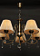 Светильник подвесной N2088/5 AB 5*400W E27 (h=780; d=600) S=20м2 VERNER LIGHTING *1