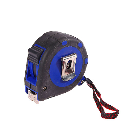 Рулетка  7,5м х25мм резино-пластик. корпус стальная лента фиксатор магнит арт.2501513 T4P *1/12/60