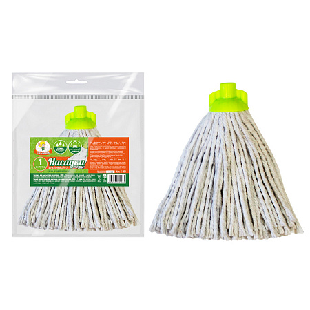 Насадка сменная д/мытья пола верёвочная х/б 200г G-200 "Умничка" *1/50