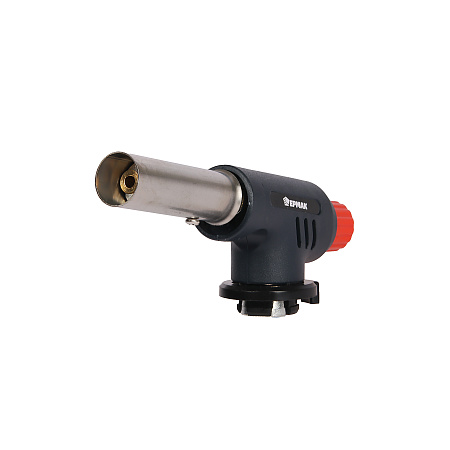 Горелка газ. с пьезорозж., цанговый захват, широкое cопло 15х4х5,5см ЕРМАК (333-097) *1/40