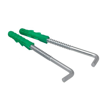 Набор для крепления водонагревателя 100 литров (костыль 8 х 100 + дюбель 2 шт) MP *5/200