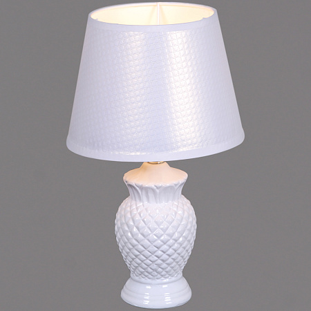 Лампа настольная 00186-0.7-01 Е14 60Вт (керамика+абажур) *1