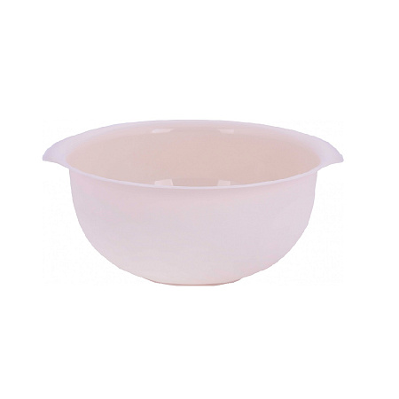 Чаша пластм. 2,0л d235мм выс.105мм "Классик" Бежевый М7666 (ЗПИ "Альтернатива")  *1/25