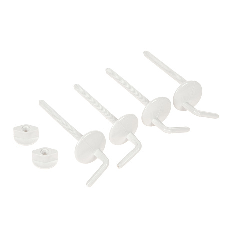 Сиденье для унитаза Milardo 430*377*42 полипропилен, белое 010PP00M31 *1/12