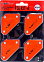 Угольник магнитный углы монтажа 45/90/135 до 4/16кг (4шт)  FIX KIT-4 FoxWeld *1/10