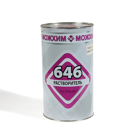 Растворитель 646  1,7 л металлическая банка Можга *6/300