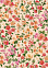 Клеёнка на нетканой основе "Dekorama" "Цветы на бежевом" шир.1,40м 218 A *20