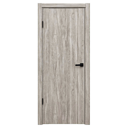 Дверь межкомнатная глухая ESTETICA 300 ПВХ Санторини Серый 800 мм BROZEX-WOOD *1
