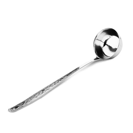 Ложка разливательная-половник нерж.  80мл д/Компота 3М13 упр.обраб. 5114 "ДОБРОСТАЛЬ" (Нытва) *5/250