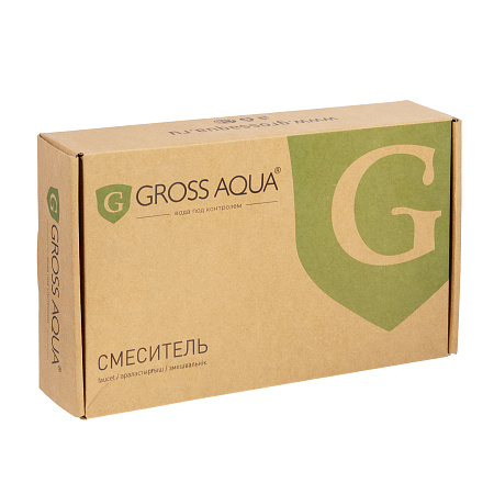Смеситель для кухни GROSS AQUA Base 3205258С-В01 высокий излив, поворотный *1/10