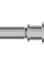 Карниз для ванной комнаты прямой ХРОМ ГЛЯНЦЕВЫЙ 110-200 см Elegante RSC0120i14, IDDIS *1/24