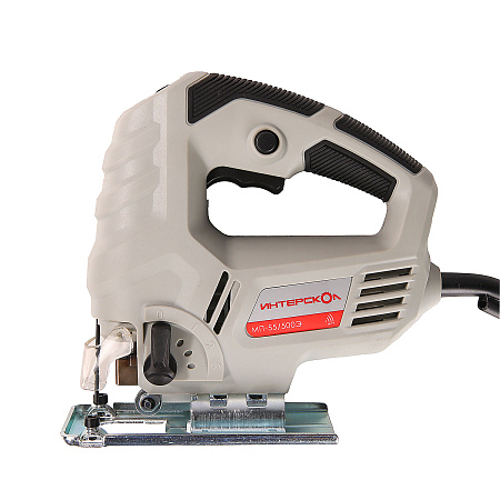 Лобзик электр. 500Вт 800-3000ход/м дер-55мм мет-6мм алюм-10мм винт-ой зажим МП-55/500Э ИНТЕРСКОЛ*1/5