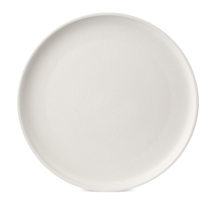 Тарелка фарфор. Domenik "Rock White" мелкая d26см DM8010 *6/24