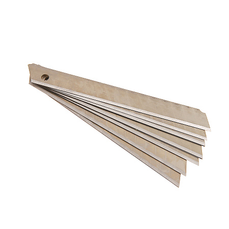 Лезвия сменные сегментированные  9мм (10шт) толщина 0,5мм (2702002) T4P *20