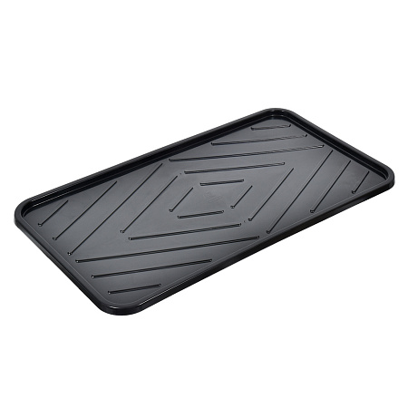 Лоток для обуви 63,5*35,4*1,3 см  черный "VORTEX" (арт.22352)  *1/20