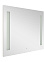 Зеркало /Cersanit/ LED  020 base 80*60, с подсветкой (KN-LU-LED020*80-b-Os) *1/40