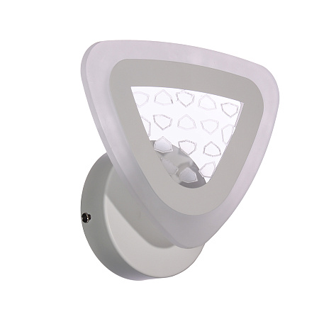 Бра YH560/1W WT 18W LED 220V 3000К-6500К (h=65, w=195, l=220) б/пульта VERNER LIGHTING *1