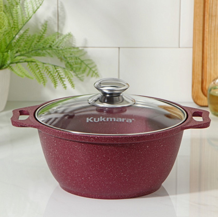Кастрюля алюм. литая а/приг. Kukmara "Trendy style" Mystery 2,0л Ст.кр. к21tsm *1/3