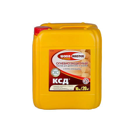 Состав огнебиозащитный 10 кг КСД  WOODMASTER 2-я группа *1/60