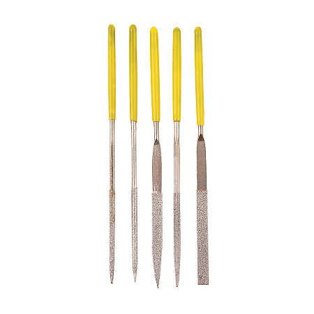 Надфиль алмазный набор 5шт  3*140мм "888" арт.6081395  аналог ШТ90*1/24