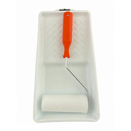 Набор для откосов: Кюветка 150*290мм +валик-мини поролон 100мм арт.670-4500 DECOR *1/30