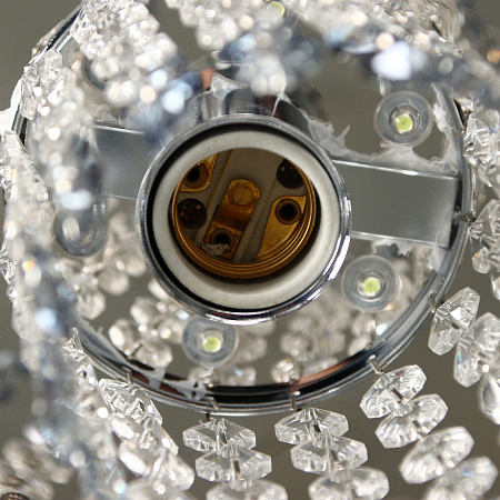 Люстра S0667/5  CH   5*60W Е27 с пультом  d.400 VERNER LIGHTING