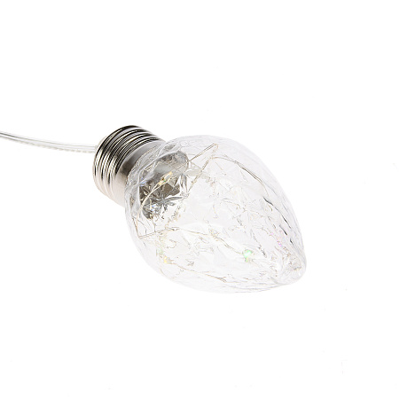 Гирлянда Нить 3м 80LED мульти Лампочки шишки прозрачная нить IP20 6929860 *1/60