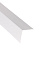 Уголок отделочный ПВХ 30*30 белый 2,7м РСП *50