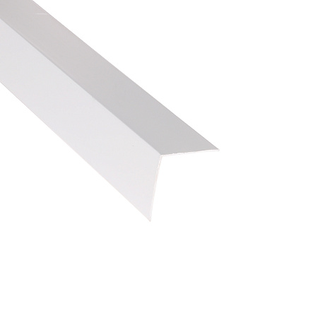 Уголок отделочный ПВХ 30*30 белый 2,7м РСП *50