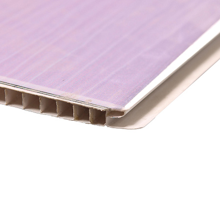 Панель ПВХ UNIQUE Капли росы фиолетовый 2,7м КронаПласт *12